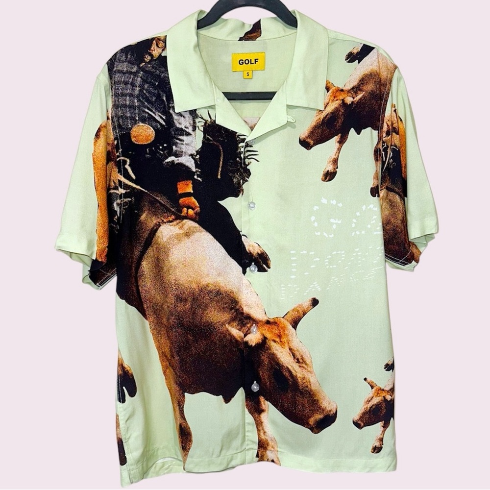 Golf wang cowboy button down